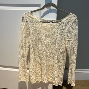 Express Sheer, Lacey Top